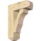 Ekena Millwork Balboa Craftsman Rough Sawn Bracket w/ Offset Brace, Douglas Fir, 8"W x 22"D x 30"H BKT0806X22X30BOA04RDF - alternate 1